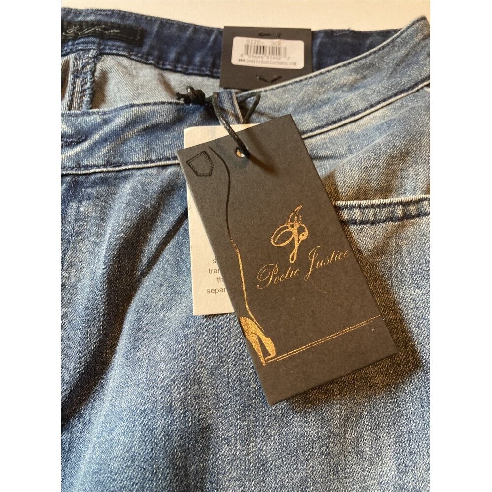Poetic Justice True Boyfriend Jeans Verla NWT Size 30R 33 X 31 - Picture 3 of 7